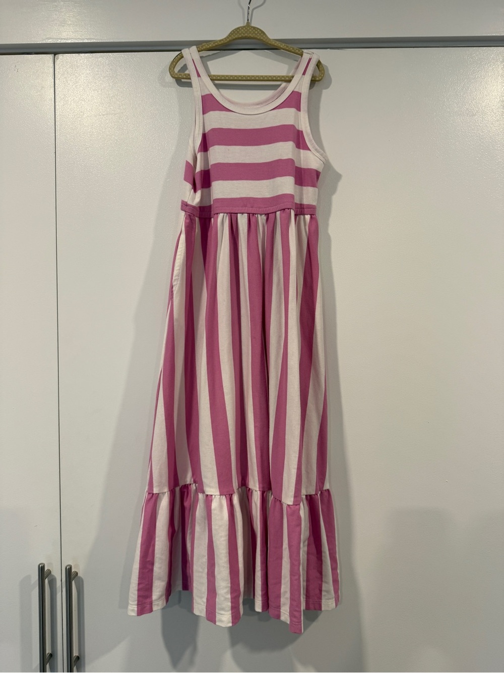Girls striped sleeveless maxi dress great for summer
